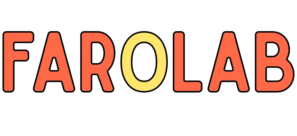 scritta brand farolab